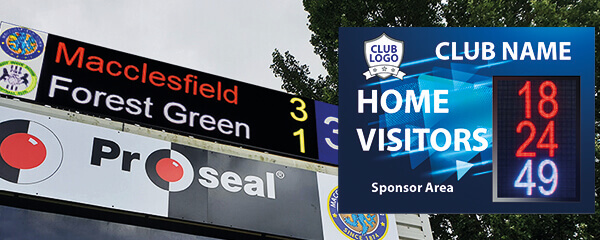 LED Video Scoreboards - Marquee Signs Manufacturer